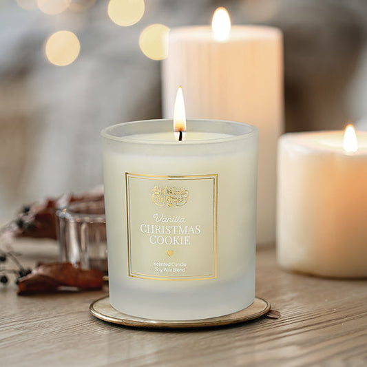 Vanilla Christmas Cookie Candle-0